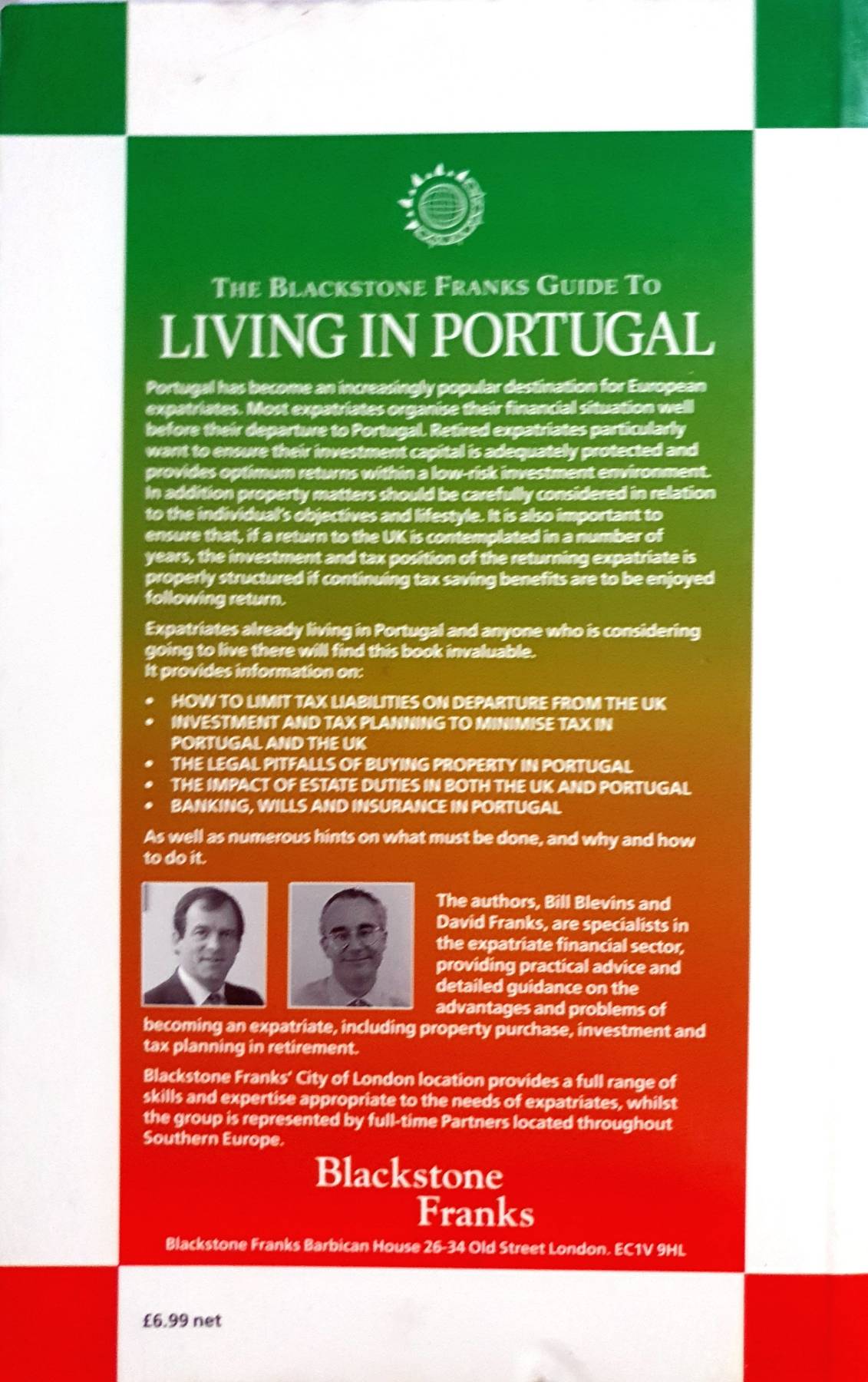 LIVING IN PORTUGAL SECOND EDITION Bill Blevins & David Franks