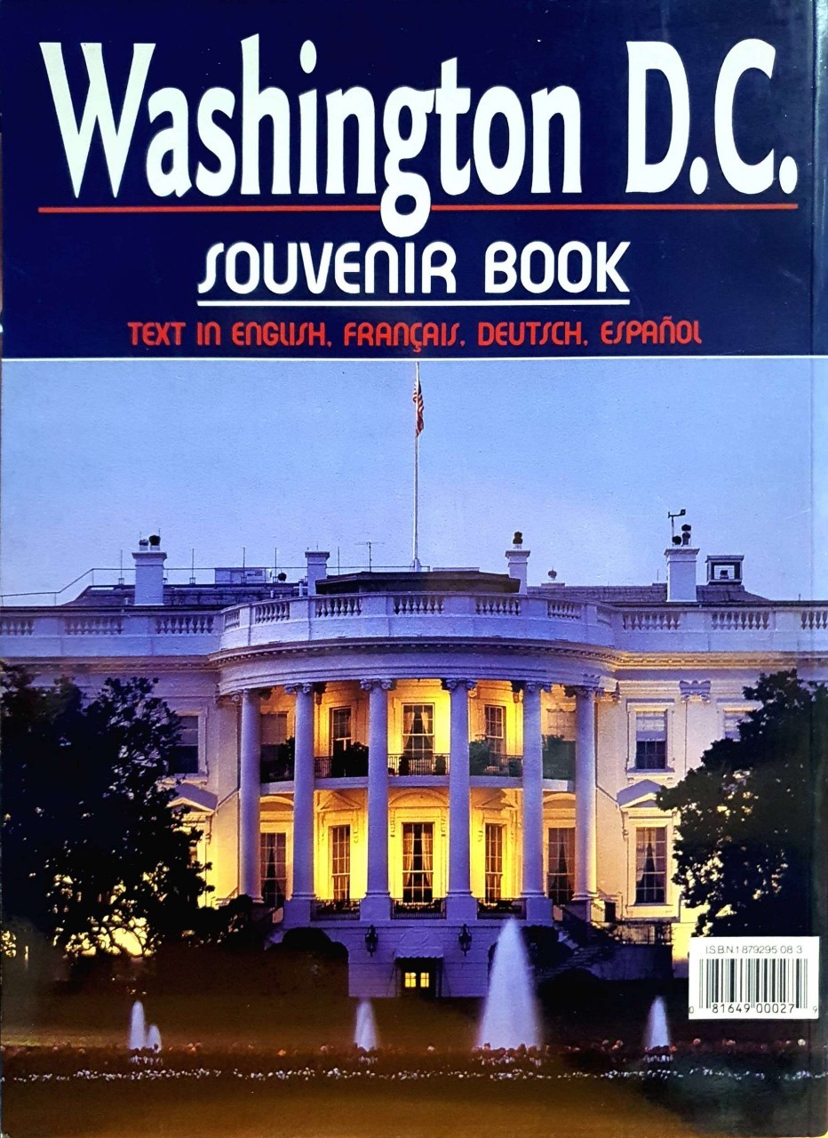 WASHINGTON D.C. SOUVENIR BOOK : Edition LanguageMultiple languages