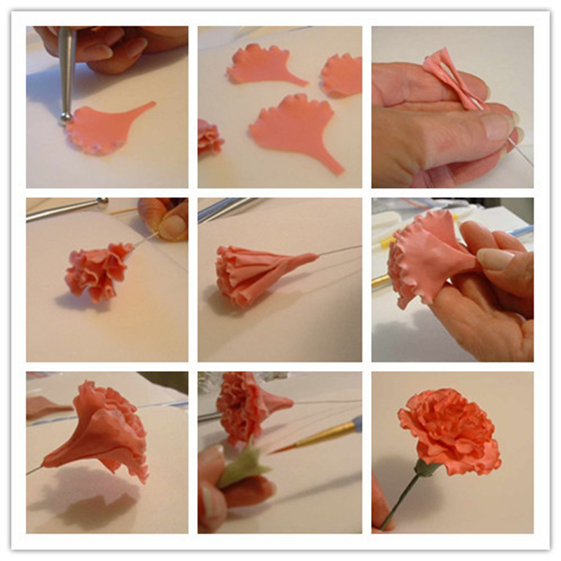 แม่พิมพ์เค้กเครื่องมือใหม่คาร์เนชั่นกลีบแม่พิมพ์สแตนเลสวัสดุA376 Carnation Petalพิมพ์สแตนเลสงานพิมพ์เค้ก,พิมพ์ดอกไม้ดิน,พิมพ์คุ้กกี้ชุดดอกคาร์เนชั่น