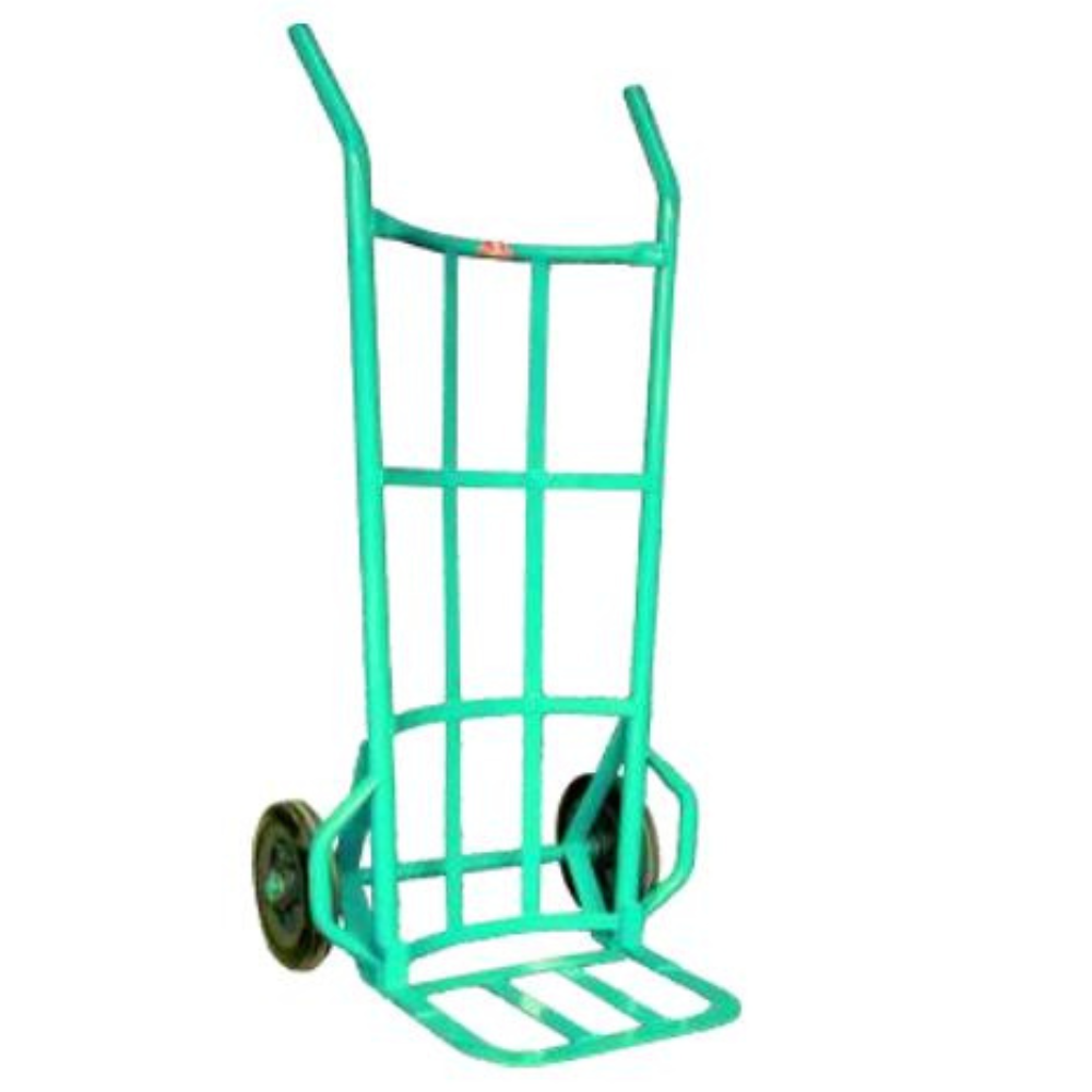 รถเข็นของ(เหล็กแบน) สีเขียวหัวเป็ด สินค้าคุณภาพ ใช้งานดี ใช่คุ้มค่า ตราช้างยืน ส่งตรงจากโรงงาน