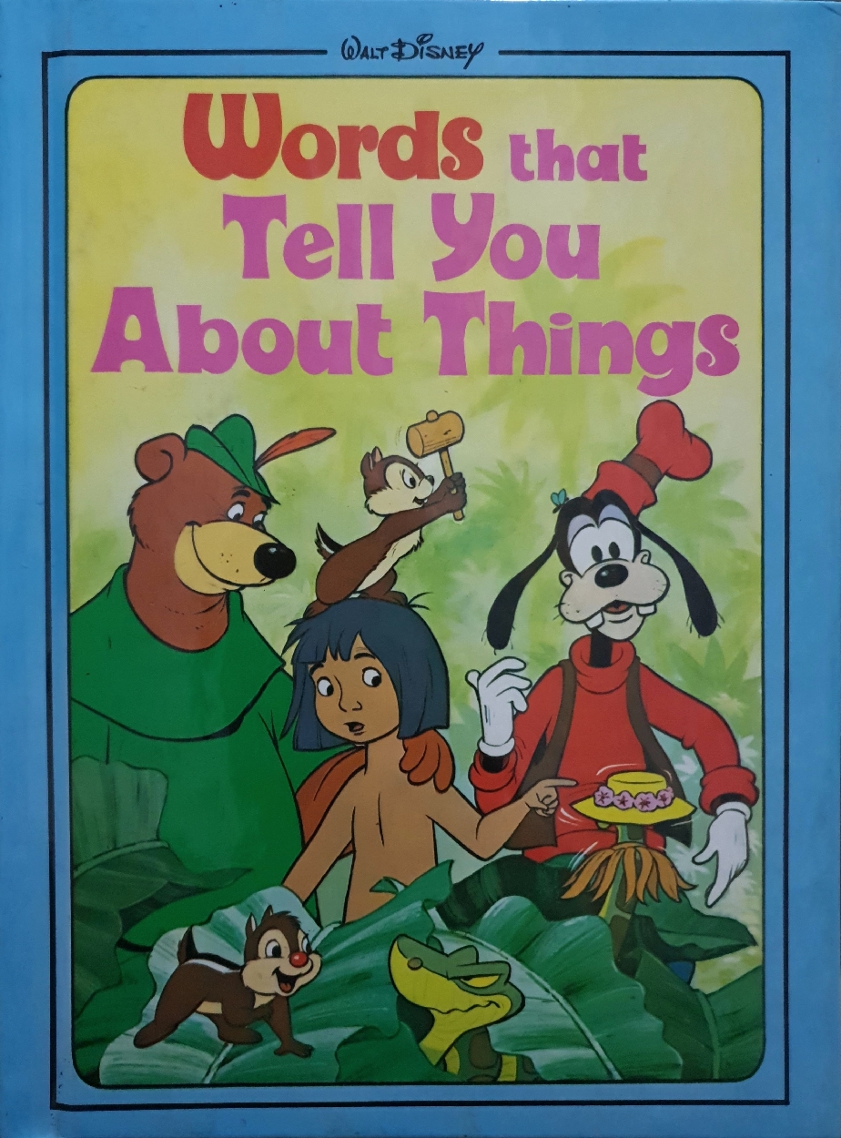 Words that tell you about things Walt Disney
