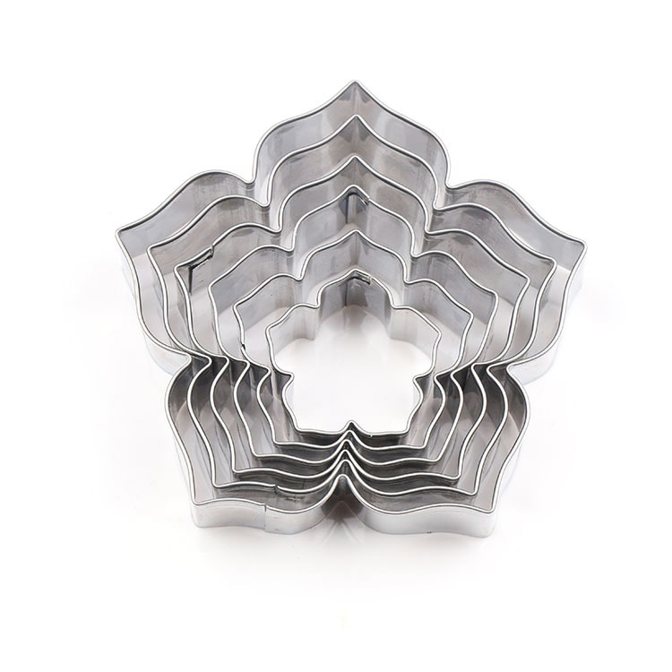 แม่พิมพ์ดอกไม้สแตนเลสดอกพิทูเนียPetuniaดอกไม้รูปร่างแม่พิมพ์ชุดA452 petunia flower cutter setสำหรับผู้รักการประดิษฐ์ประดอย