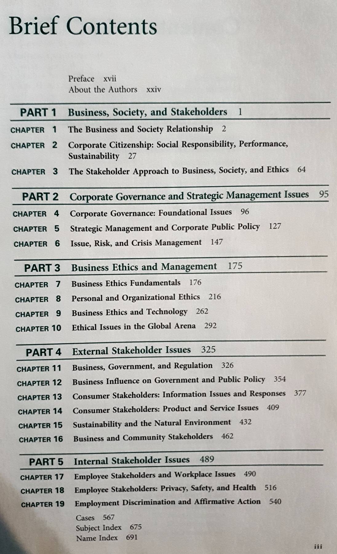 Business and Society : Ethics and Stakeholder Management by Carroll Archie B. Hardcover by Archie B. Carroll (Author)