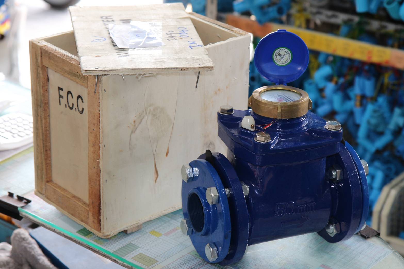 มาตรน้ำ2"/เหล็ก/Tayo