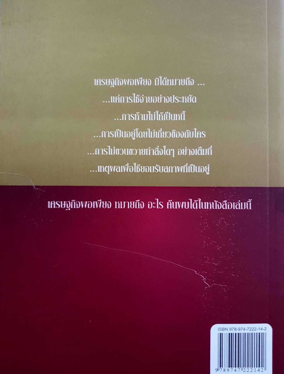 เศรษฐกิจพอเพียงหมายถึงอะไร : พิพัฒน์ ยอดพฤฒิการ