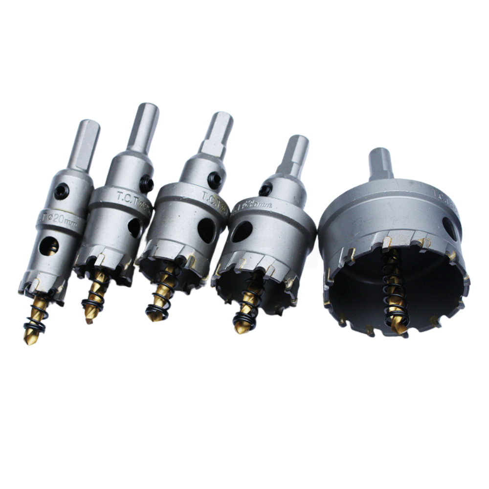 โฮลซอเจาะเหล็กหนาฟันคาร์ไบด์ T.C.T ยี่ห้อ KingsMan เจาะเหล็กหนา สแตนเลส อลูมิเนียม พลาสติก [ขายปลีก/ส่ง ราคาถูก]