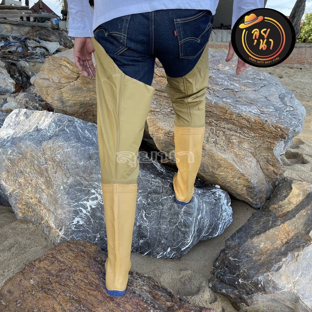 2023ใหม่ รองเท้าบูทยาวกันน้ำ สูง80cm รองเท้าบูทกันน้ำท่วมสูง รองเท้าบูทดำนา รองเท้าบูททำไร่ รองเท้าบูททำสวน รองเท้าบูทกันสารเคมี