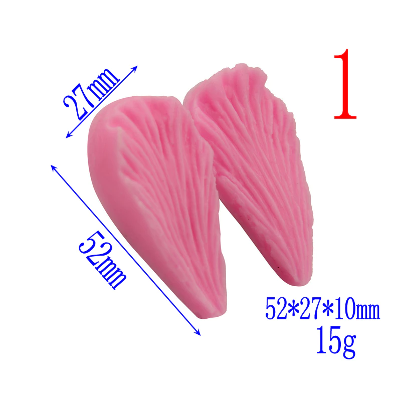 แม่พิมพ์ซิลิโคน รูปกลีบดอกไม้ 3 มิติ เกรดอาหาร สําหรับทําขนมเค้ก ฟองดองท์