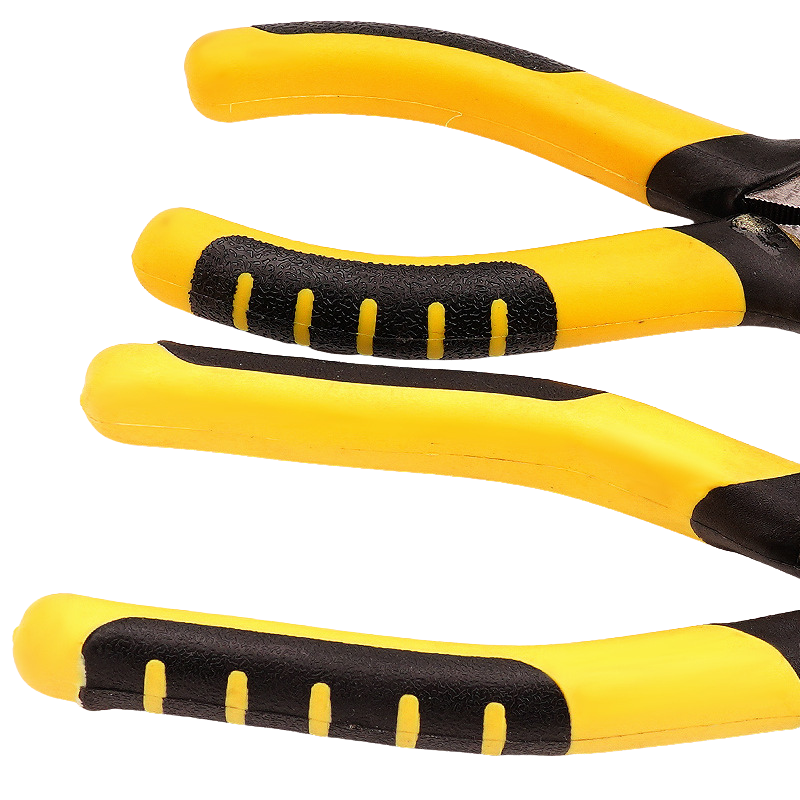 คีมปากจระเข้/ปากแหลม/ปากตัด ขนาด 6-8 นิ้ว ด้ามเหลือง ยี่ห้อ KingsMan