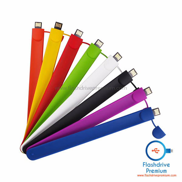 แฟลชไดร์ฟริสแบนด์ (USB Wristband) : V1