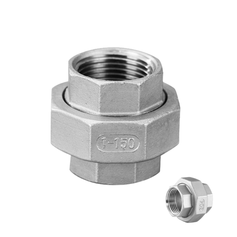 ยูเนี่ยนสแตนเลสแท้ SUS304 Unions Stainless ยี่ห้อ KingsMan ใช้สำหรับงานระบบประปา [ขายปลีก/ส่ง ราคาถูก]