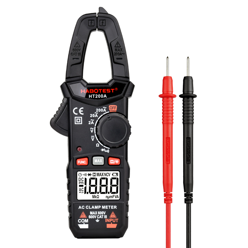 HABOTEST HT200A Mini AC Digital Clamp Meter True