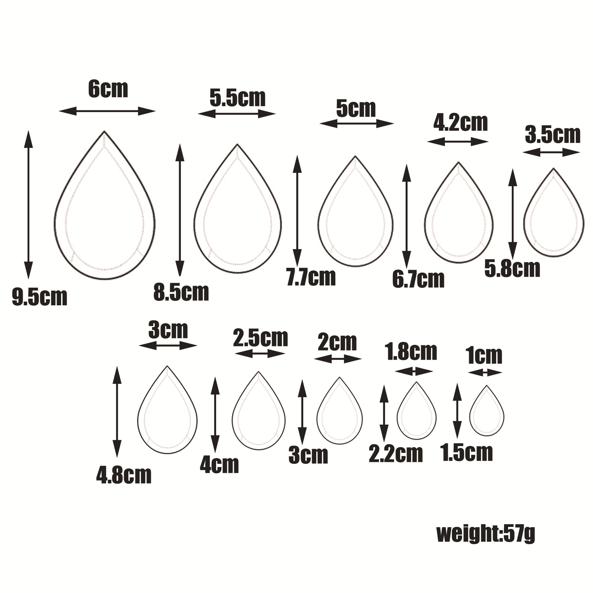 แม่พิมพ์สแตนเลสดอกไม้ประดิษฐ์เป็นแม่พิมพ์ดอกกุหลาบทำเค้กสำหรับนักประดิษฐ์งานเกรดส่งออกยุโรปAustin Rose Petal Mould A-428