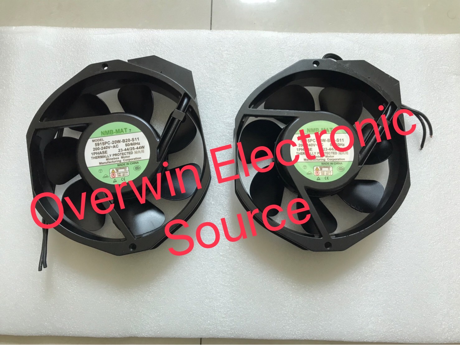 NMB-MAT Model : 5915PC-20W-B20-S11 200-240VAC