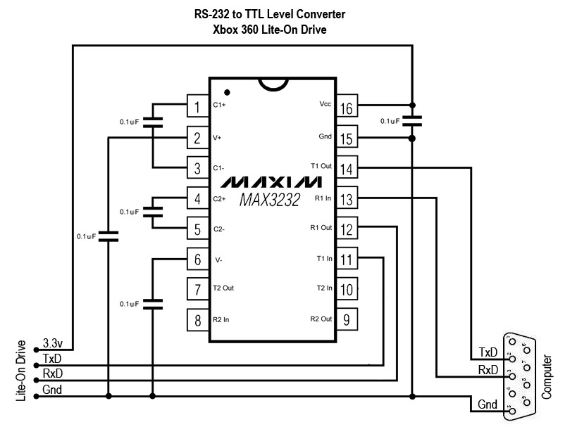 IC MAX3232EPE MAX3232 ไอซี MAX3232CPE IC Chip for PIC Arduino Interface