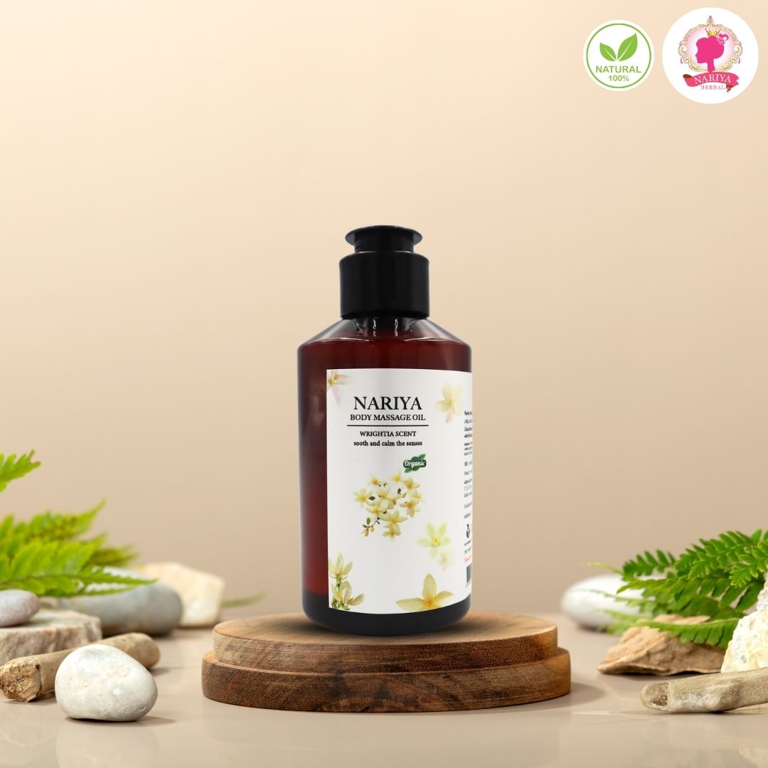 (ขนาดพกพา) น้ำมันนวดอโรม่า Body Massage Oil กลิ่นดอกโมก ขนาด 150 มิลลิลิตร น้ำมันนวด นวดผ่อนคลาย SKU-00076