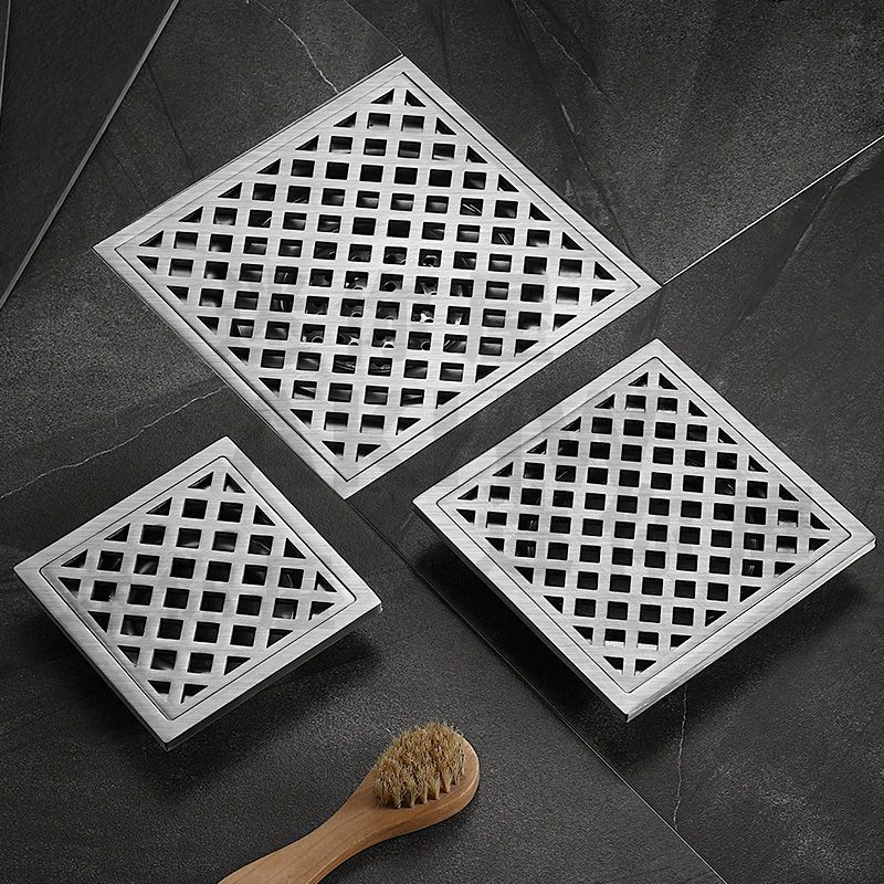 ตะแกรงน้ำทิ้ง ลายตาราง KingsMan ตะแกรงกันกลิ่น วัสดุสแตนเลสหนา SUS304 ไม่เป็นสนิม [ขายปลีก/ส่ง]