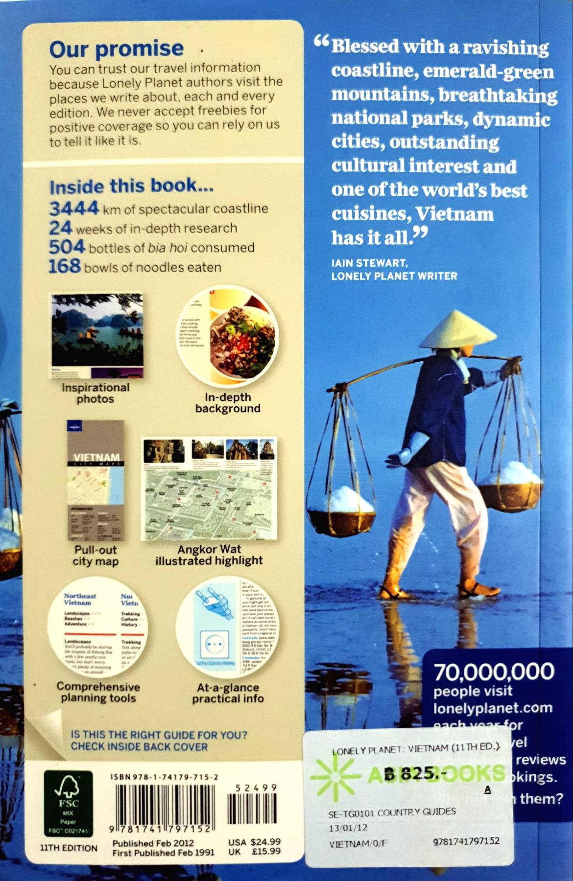 Lonely Planet Vietnam (Travel Guide) Paperback