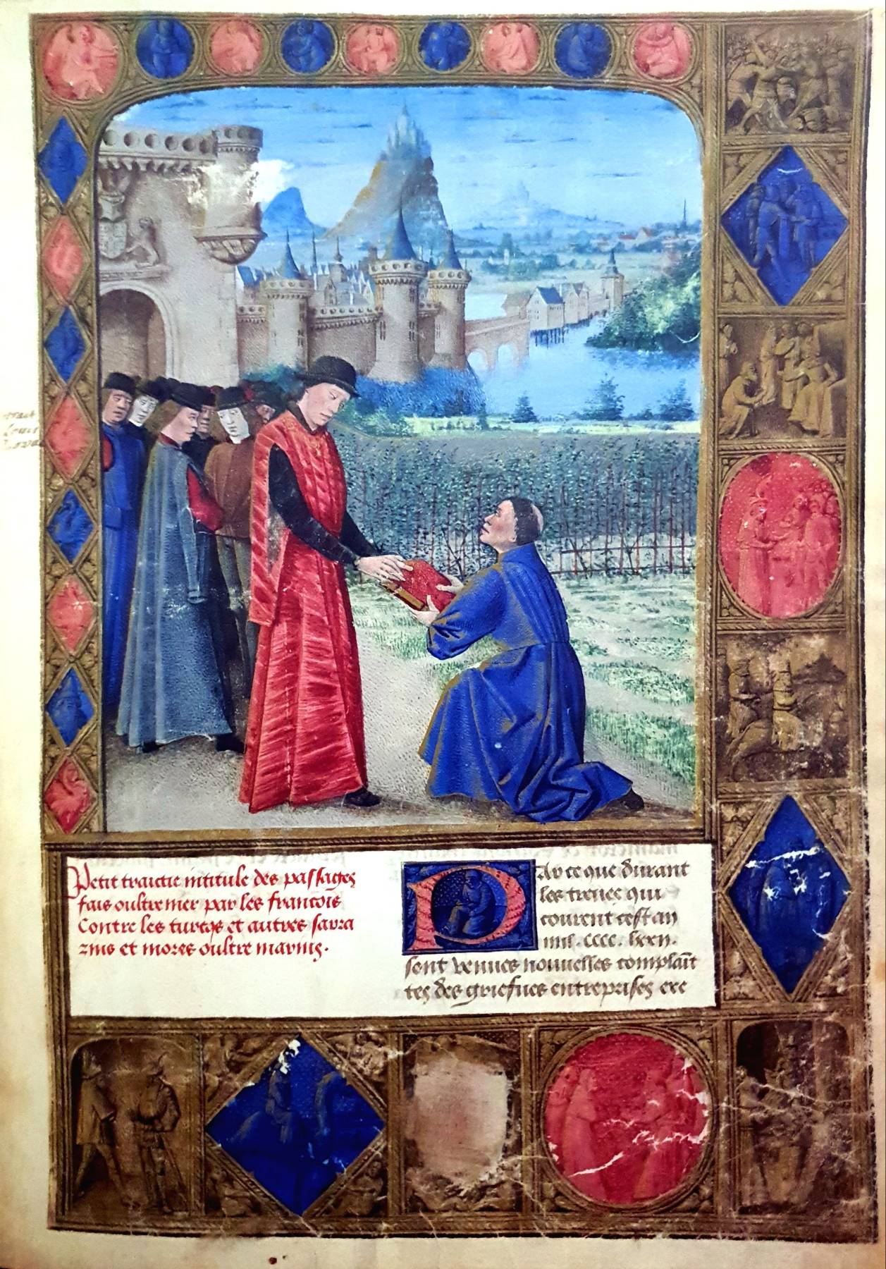 A CHRONICLE OF THE CRUSADES LES PASSAGES D'OUTREMER - THE EXPEDITIONS TO OUTREMER