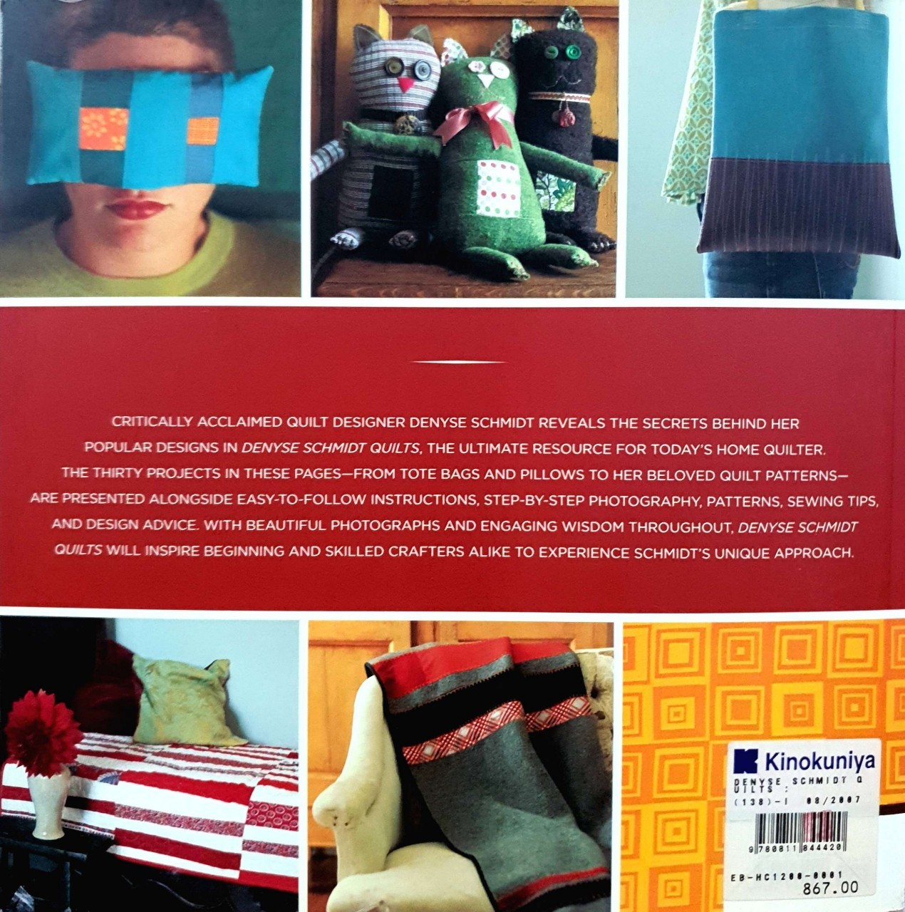 QUILTS ; 3D colorful quilts and patchwork project : DENYSE SCHMIDT