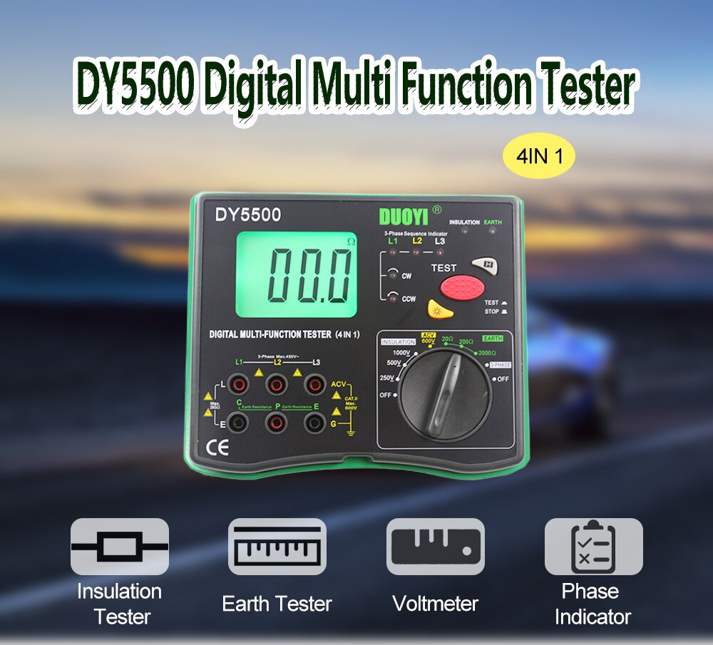 DY5500 / DUOYI MULTI FUNCTION TESTER