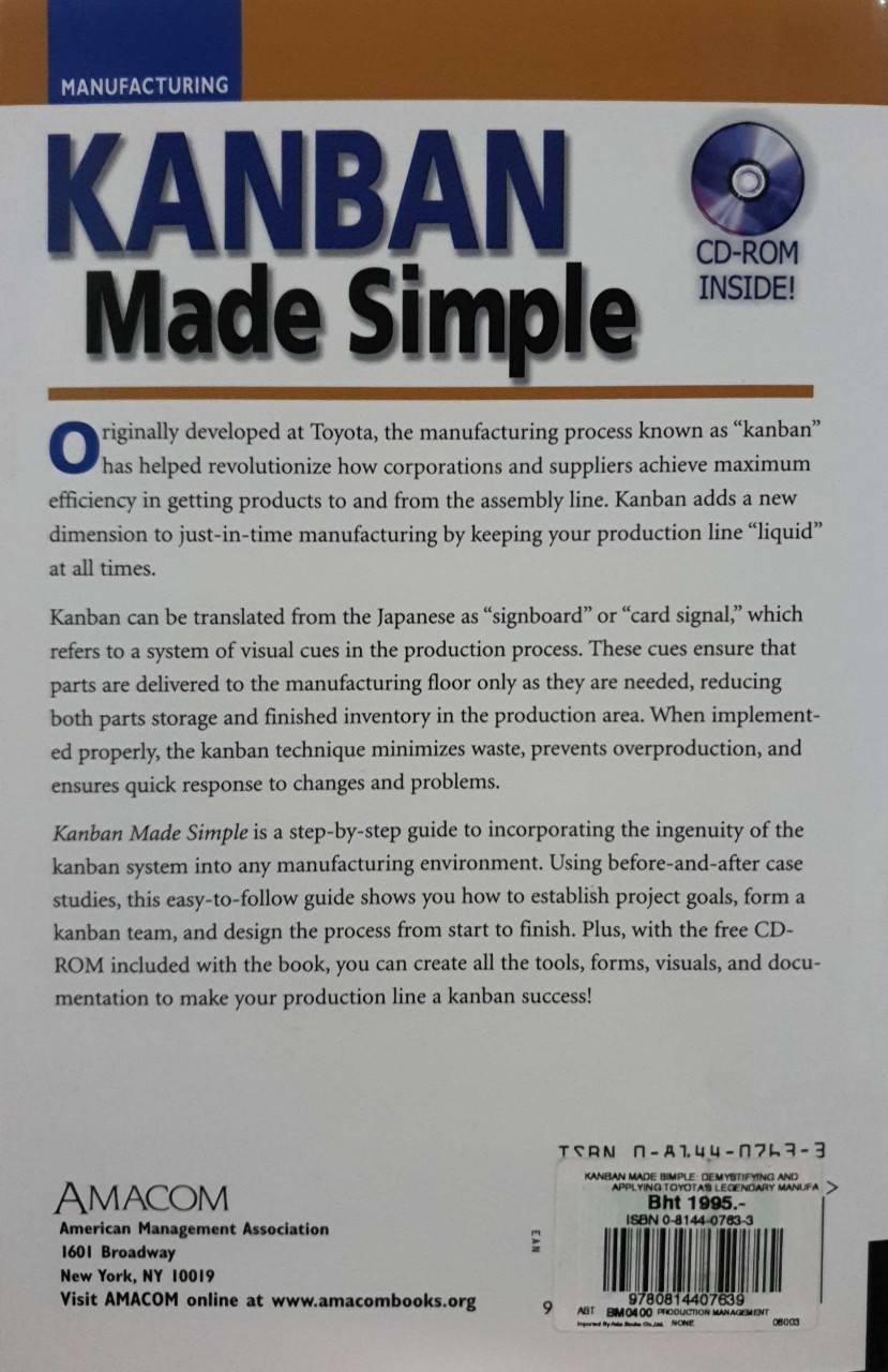 KANBAN MADE SIMPLE : John M. Gross , Kenneth R. Mcinnis
