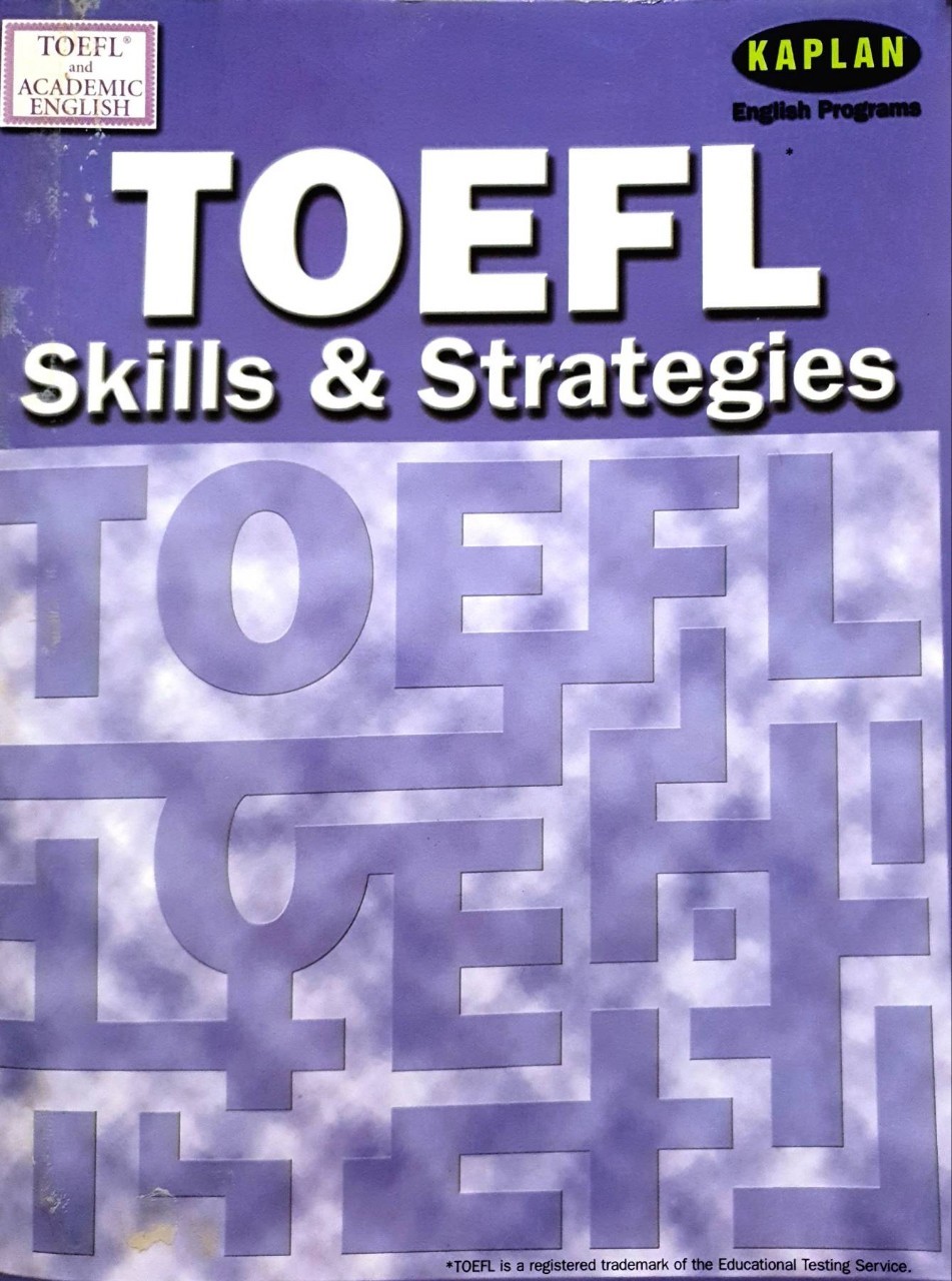 TOEFL SKILL & STRATEGIES : KAPLAN