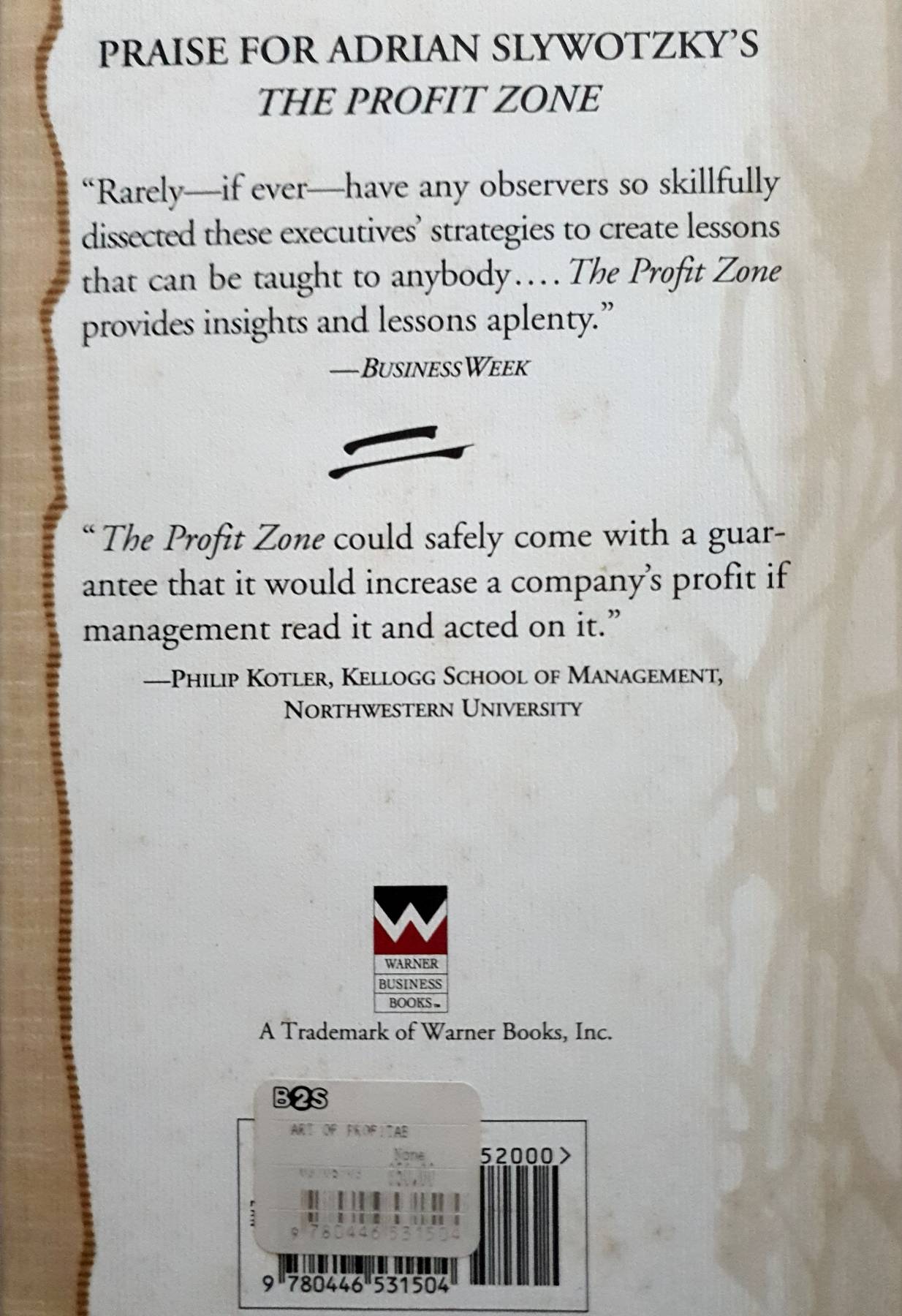 The Art of Profitability : Adrian Slywotzky