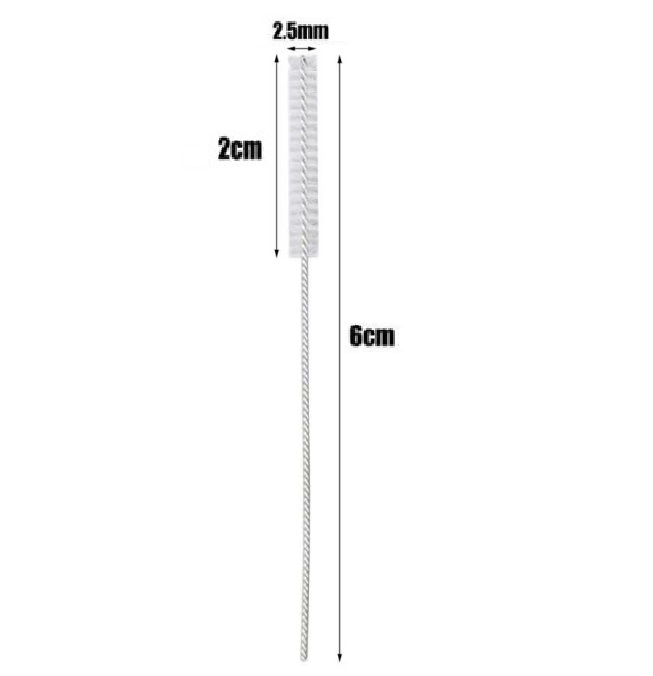 Tube Cleaning Brush แปรงทำความสะอาด Tube, Ear hook, Earmold (2 ชิ้น)