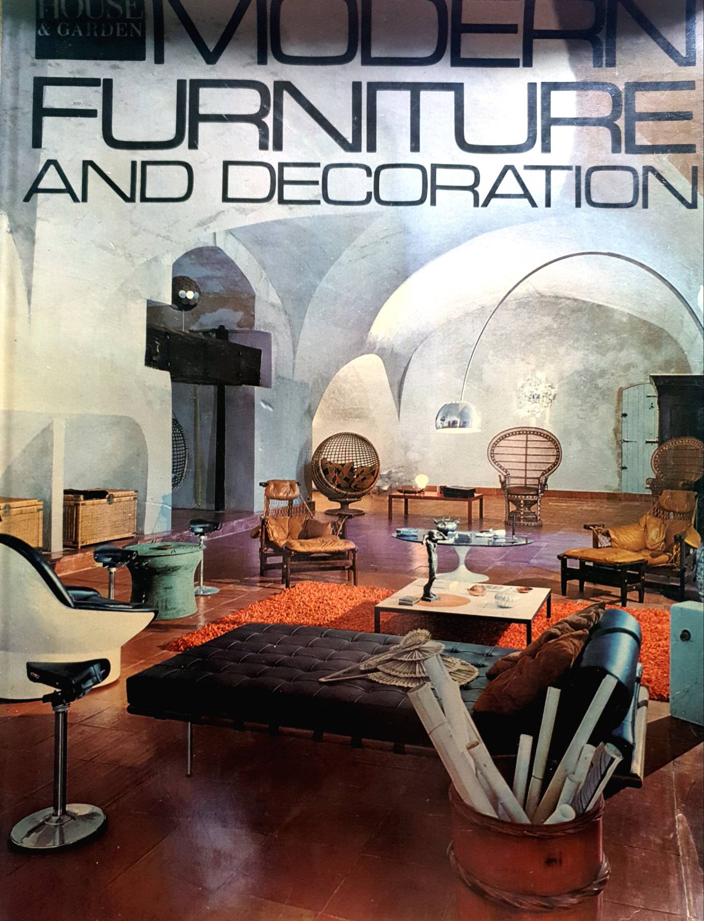 'House & Garden' 1971 modern furniture and decoration