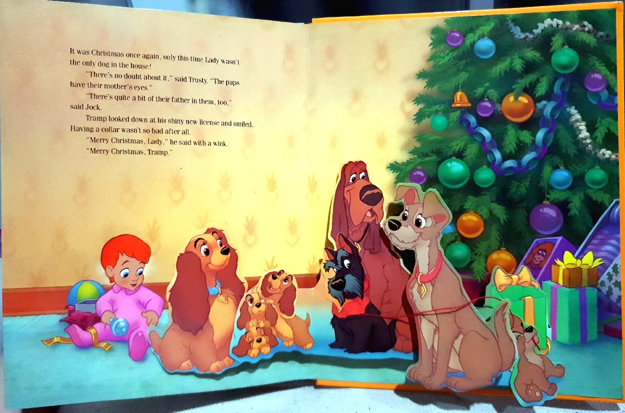 Walt Disney's Lady and the Tramp (Pop-Up Book)