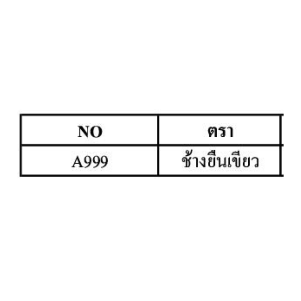 บุ้งกี๋ ทึบเรียบ ไนล่อนแท้ ตราช้างยืน [สินค้าสั่งโรงงาน ขายยกมัด (20ใบ/มัด)]