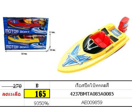 เรือสปีดโบ๊ทคละสี