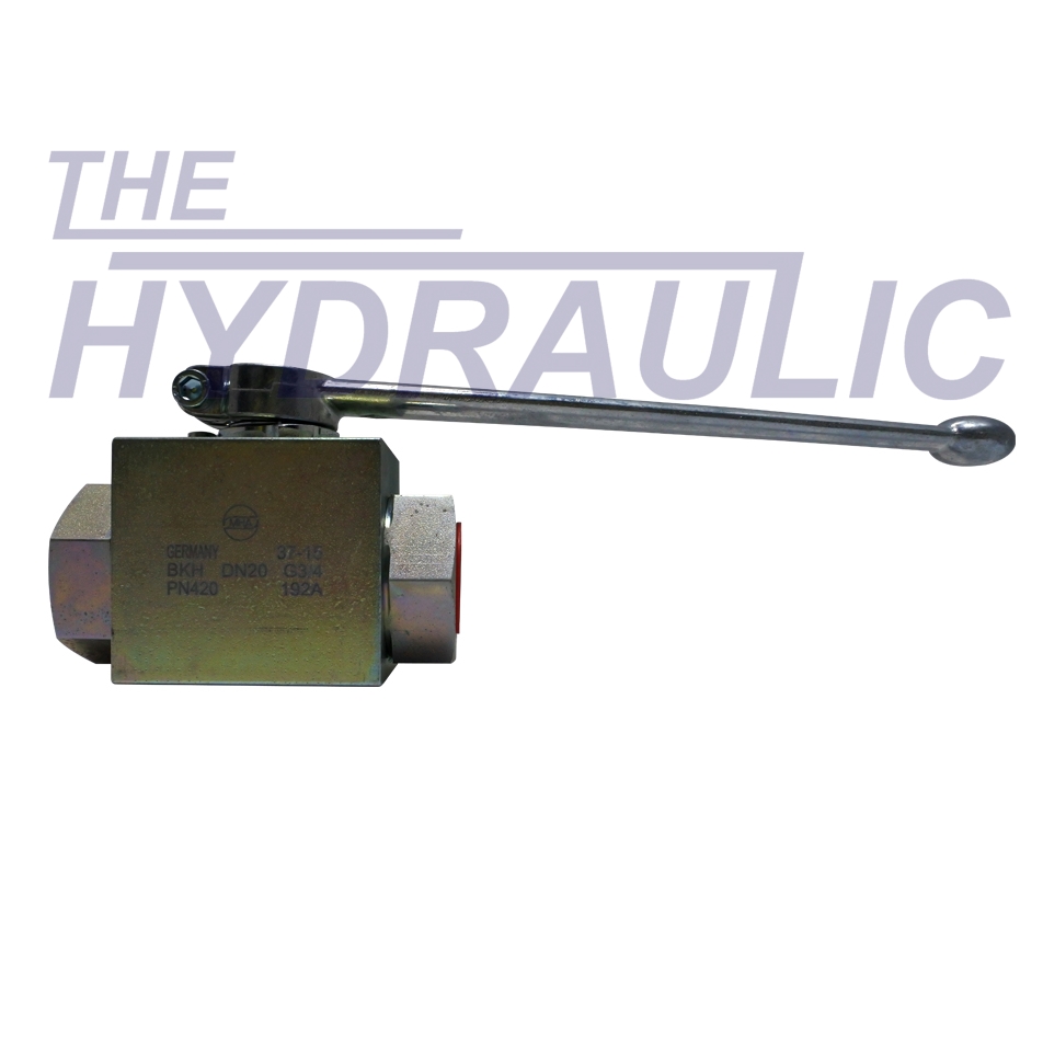 BKH-DN20-3/4"NPT-192A 2-WAY BALL VALVE BKH - 3/4" NPT HIGH PRESSURE - MHA ชิ้น