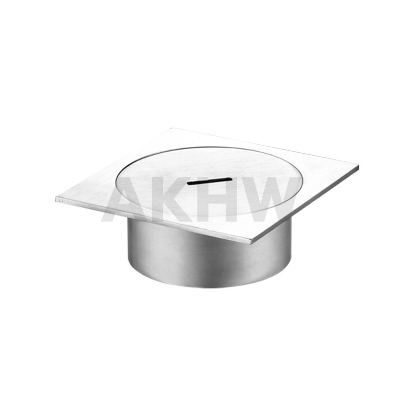 ฝาดูดส้วม/คลีนเอาท์ KingsMan สแตนเลสทั้งชิ้น SUS304 แบบหนา แข็งแรง ไม่เป็นสนิม [ขายปลีก/ส่ง]