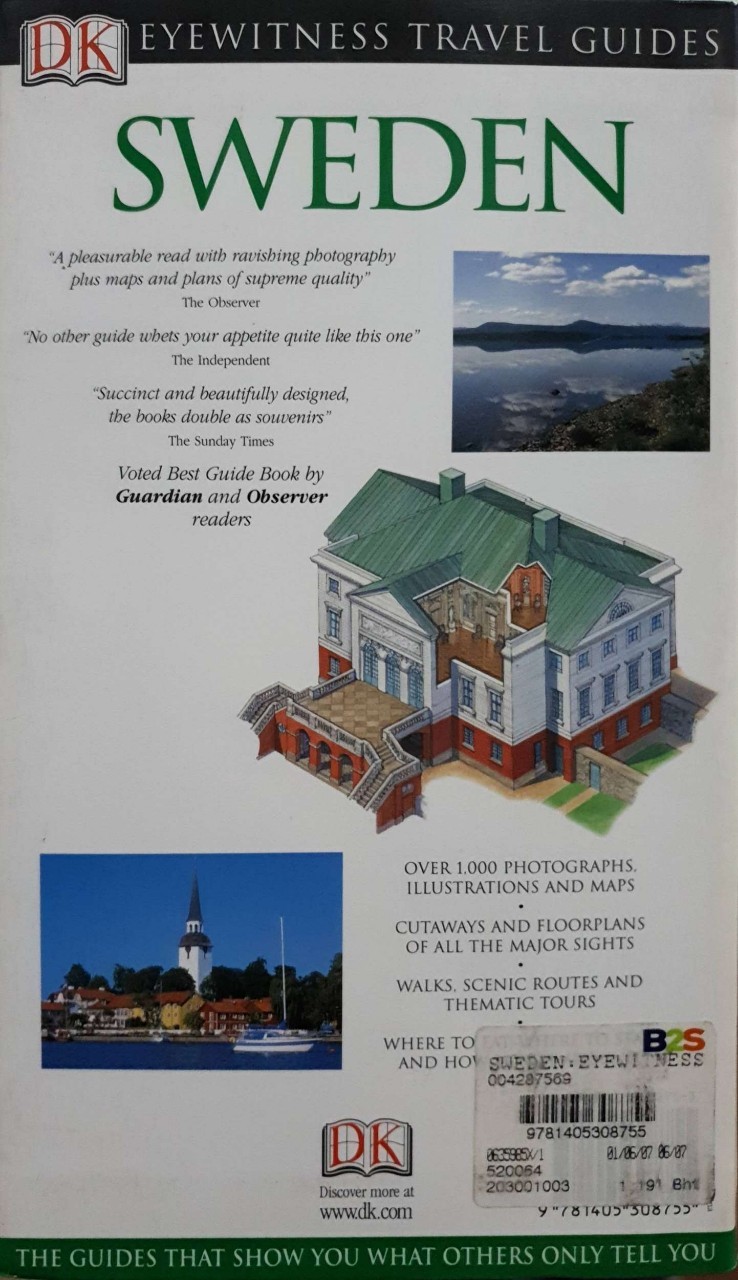 SWEDEN : DK eyewitness travel guide