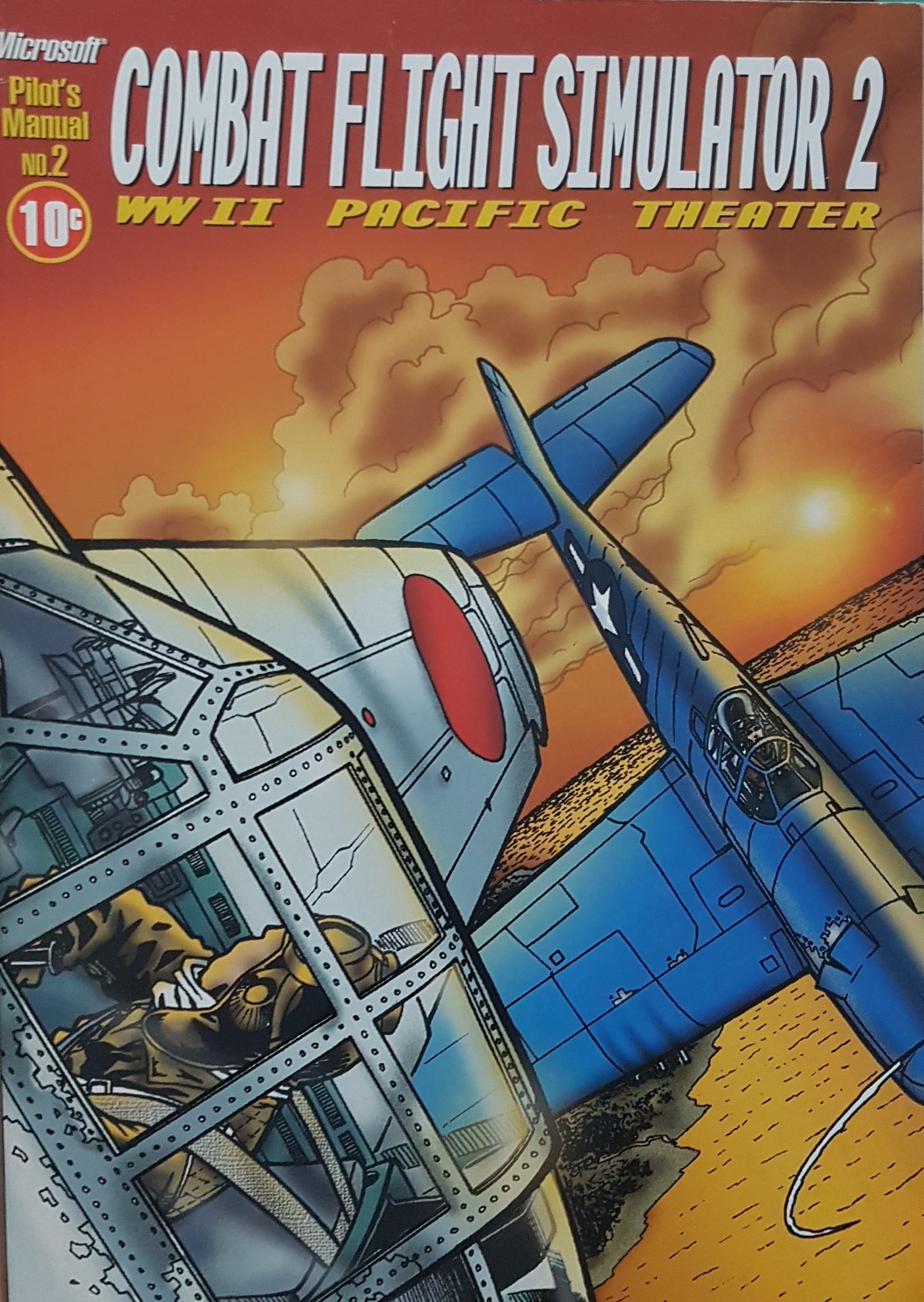 Microsoft Combat Flight Simulator 2: WW II Pacific Theater Pilot's Manual No.2