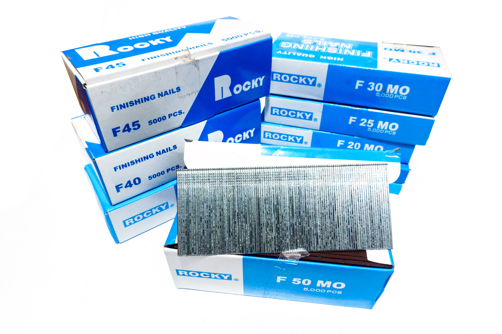 ลูกแม็กยิงไม้ (ลูกแม็กเดี่ยว) ยี่ห้อ KingsMan แบบขาเดี่ยว สำหรับปืนยิงตะปู แม็กลม และแม็กไฟฟ้า [ขายส่ง]