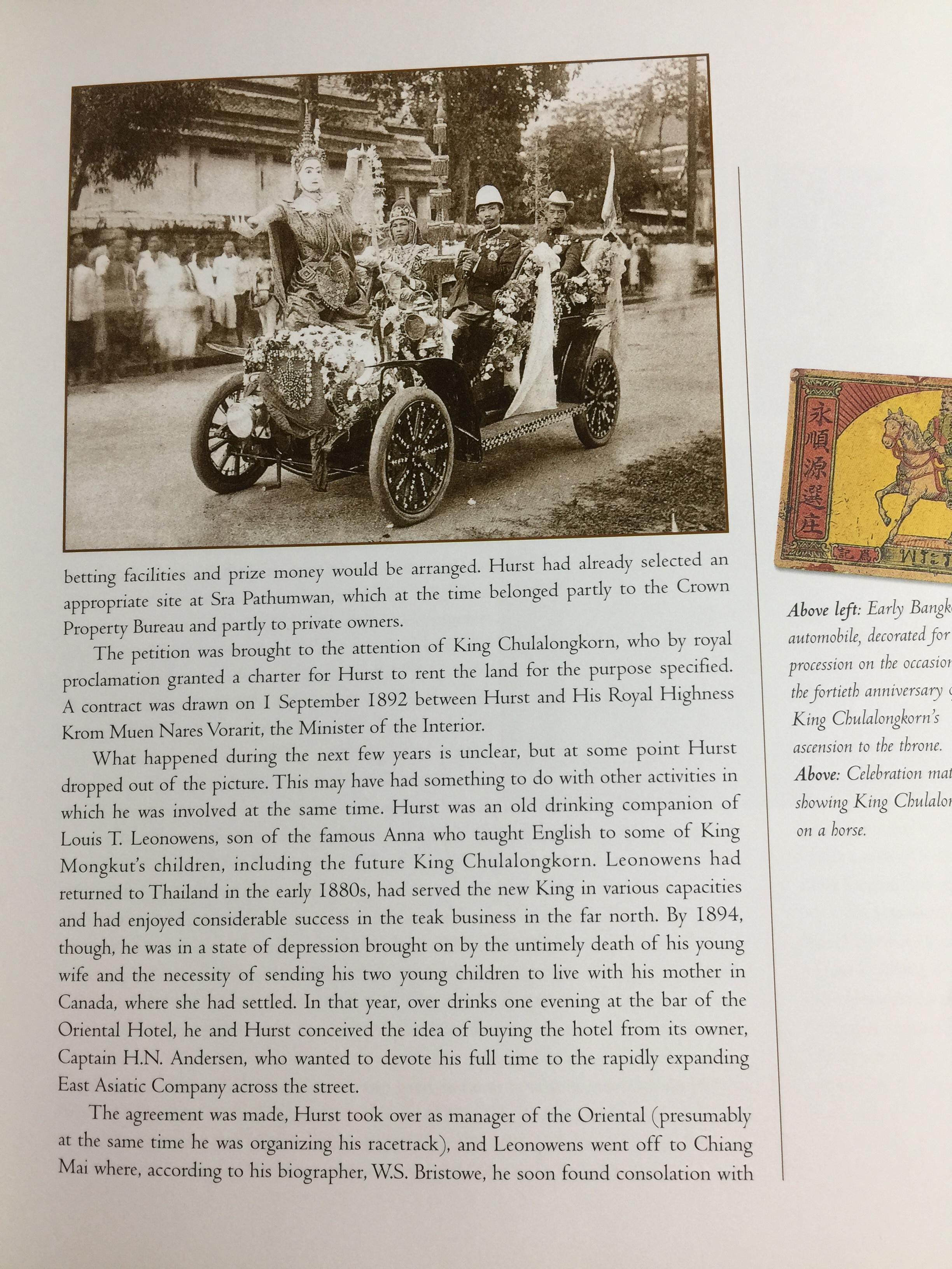 Celebrating 100 Years The Royal Bangkok Sports Club