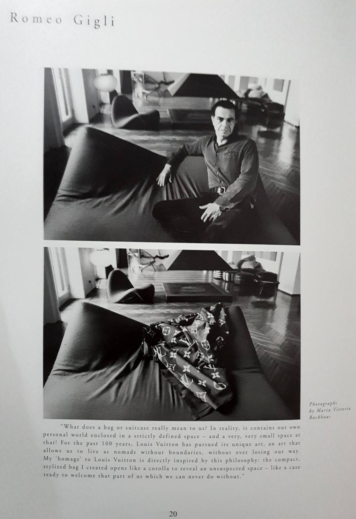 LV Louis Vuitton : Seven Designers in Monogram Centennial 1996 Hardback Book