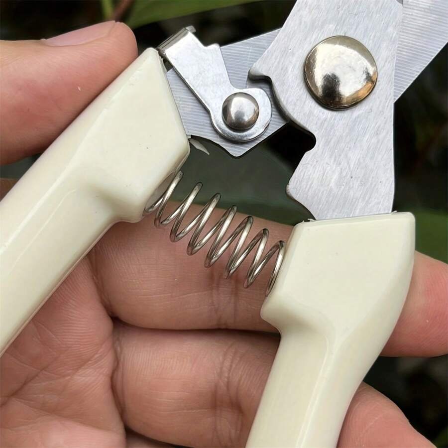 กรรไกรตัดกิ่ง ใบมีดสแตนเลส ที่จับ PE รุ่น SW-42 กรรไกรตัดแต่งกิ่งไม้ ขนาด 8 นิ้ว