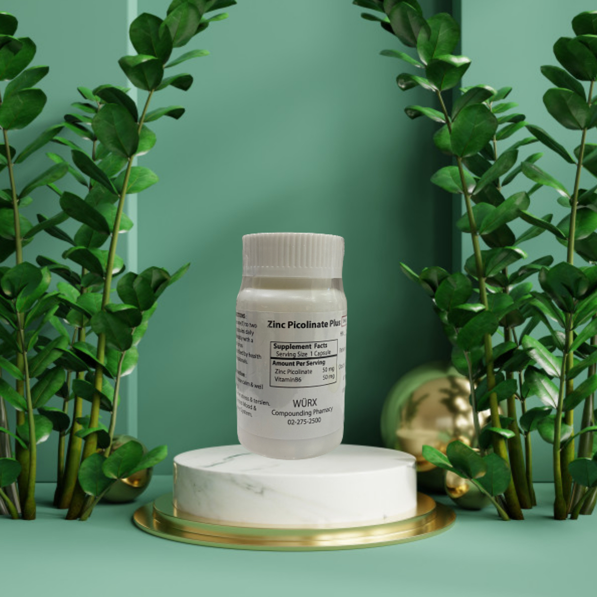 อาหารเสริม Zinc Picolinate Plus (ซิงค์ สังกะสี พิโคลิเนต)