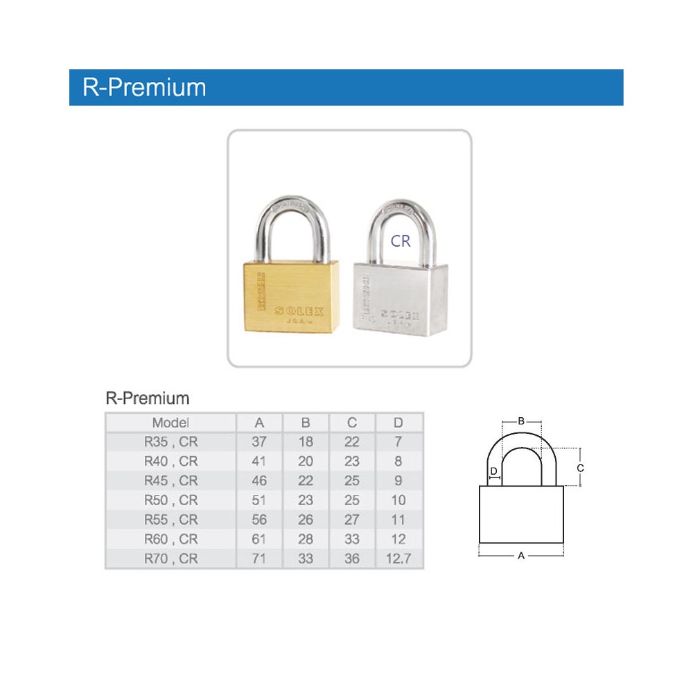 กุญแจชุดลูกปืนทล./MTK-35,40,45/3ตัว/Solex/Re-key