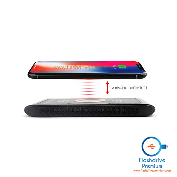 พาวเวอร์แบงค์ไร้สาย (Wireless Charger Power Bank Premium)