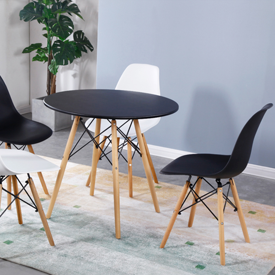 เก้าอี้โมเดิร์น เก้าอี้พลาสติก เก้าอี้กินข้าว เก้าอี้สไตล์โมเดิร์น เก้าอี้ร้านกาแฟ modern chair เก้าอี้มีพนักพิง เก้าอี้พิงหลัง รุ่น HC-036