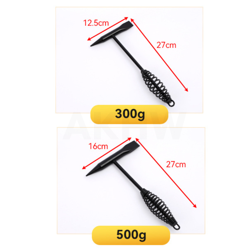 ฆ้อนเคาะรอยเชื่อม/ค้อนเคาะสแลกงานเชื่อม ด้ามสปริง 300g/500g [ขายปลีก/ส่ง ราคาถูก]