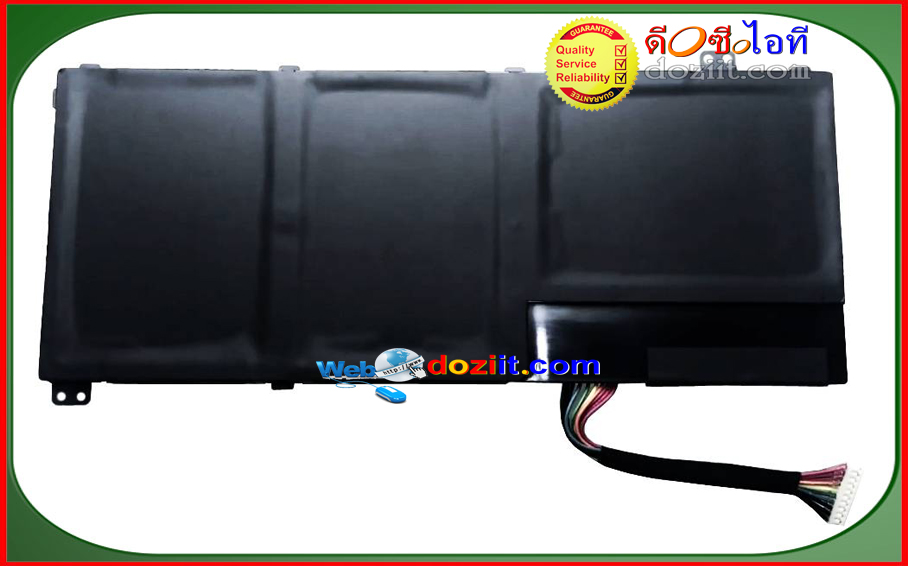 แบตเตอรี่แท้ Original - AC14A8L Battery For Acer V15 Nitro Aspire VN7-571 VN7-591 VN7-791 VN7-591G VN7-571G VN7-572G VN7-591G Series Laptop AC15B7L, KT.0030G.001 3ICP7/61/80 Battery 11.4V 4605Ah 52.5Wh