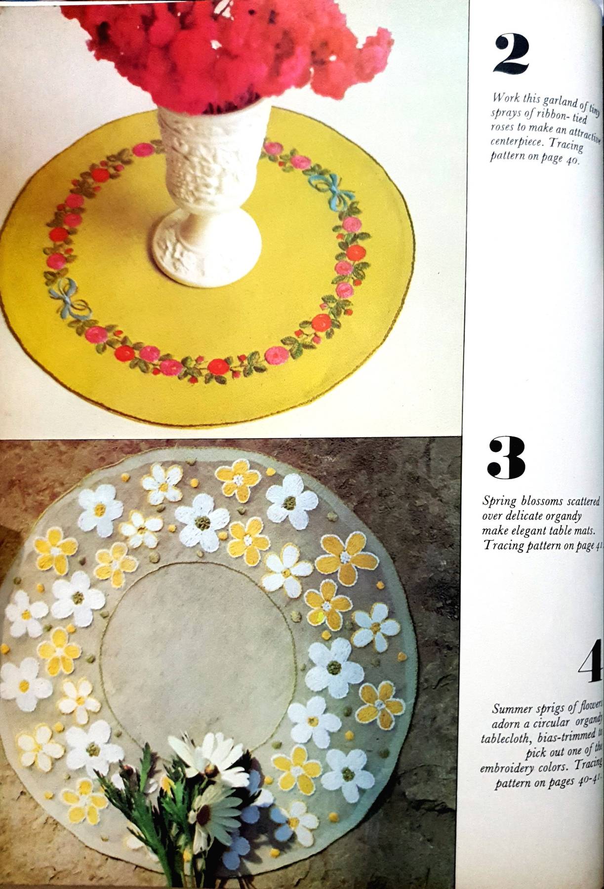 Embroidery: A Golden Hands Pattern Book, 1972