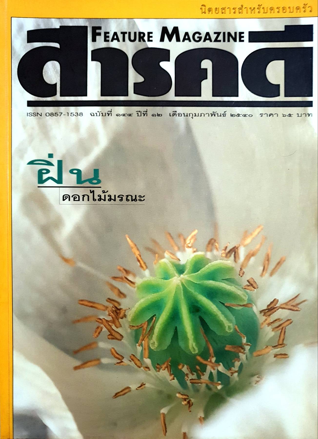 นิตยสาร สารคดี ฉบับที่ 144 ปีที่ 12 กุมภาพันธ์ 2540