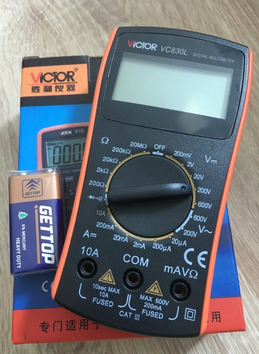 Digital Multimeter VC830L